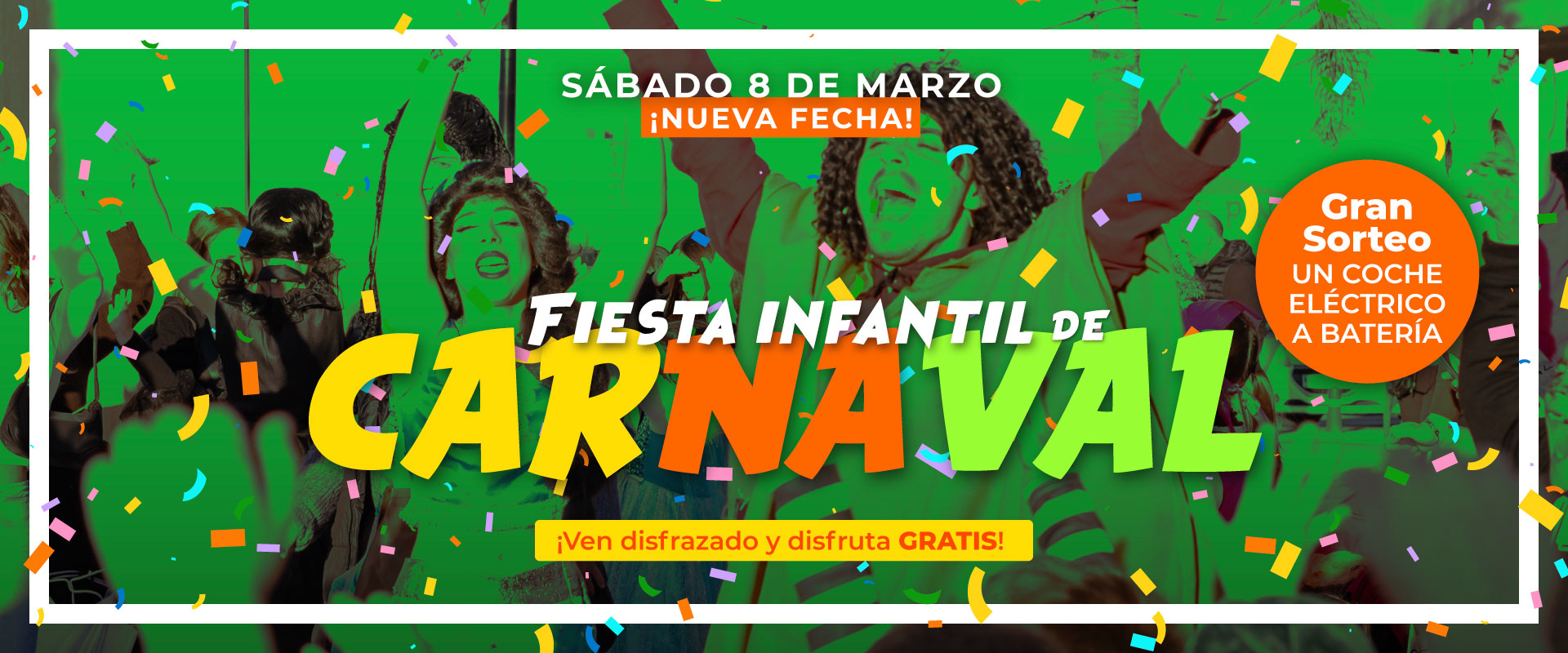 ¡Gran Fiesta de Carnaval en Bahía Sur!