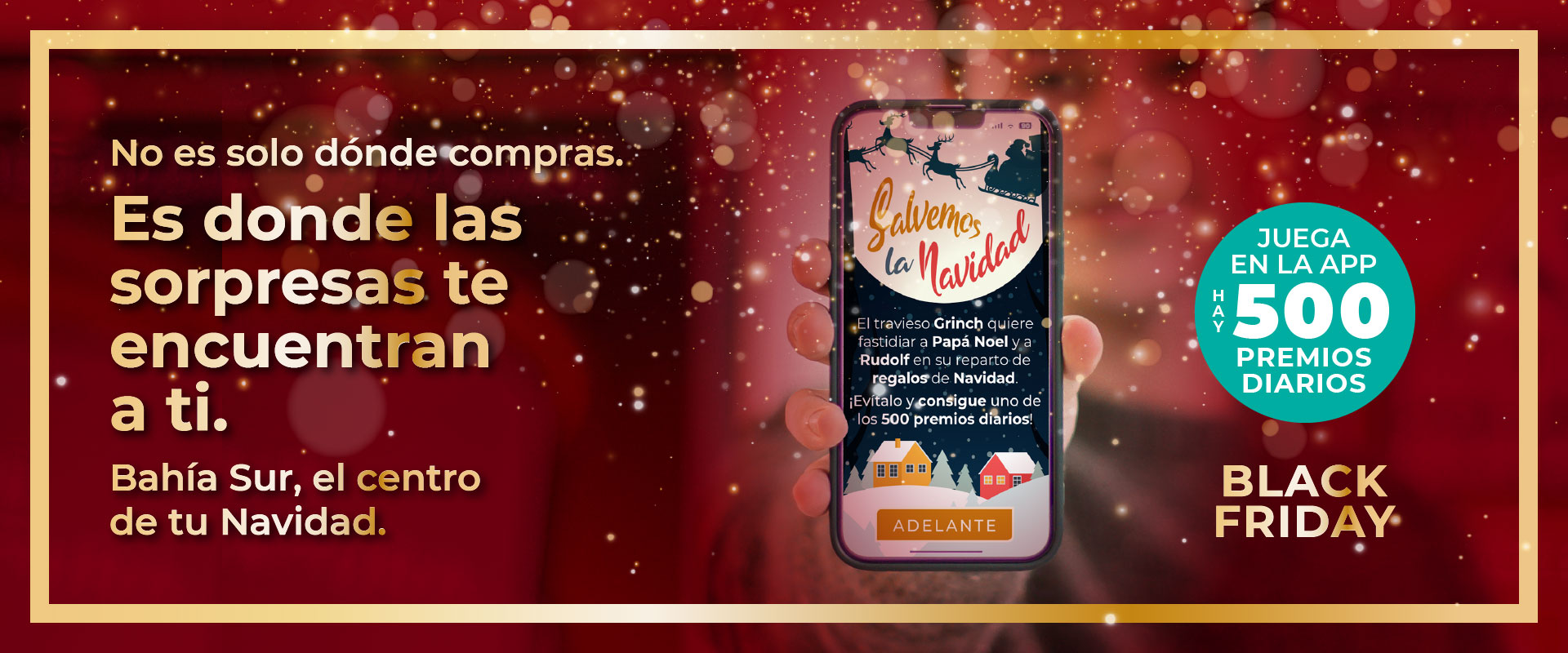 Este BLACK FRIDAY ¡salvemos la Navidad!