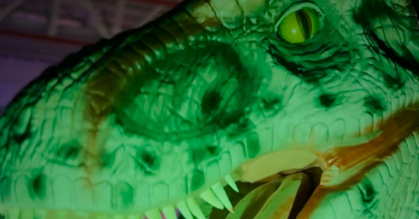 Criaturas jurásicas en Bahía Sur